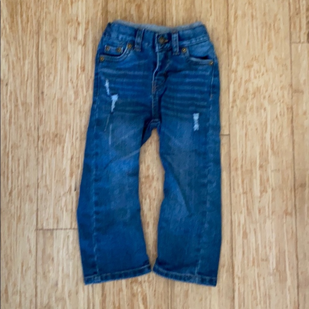 Levi distressed boys jeans